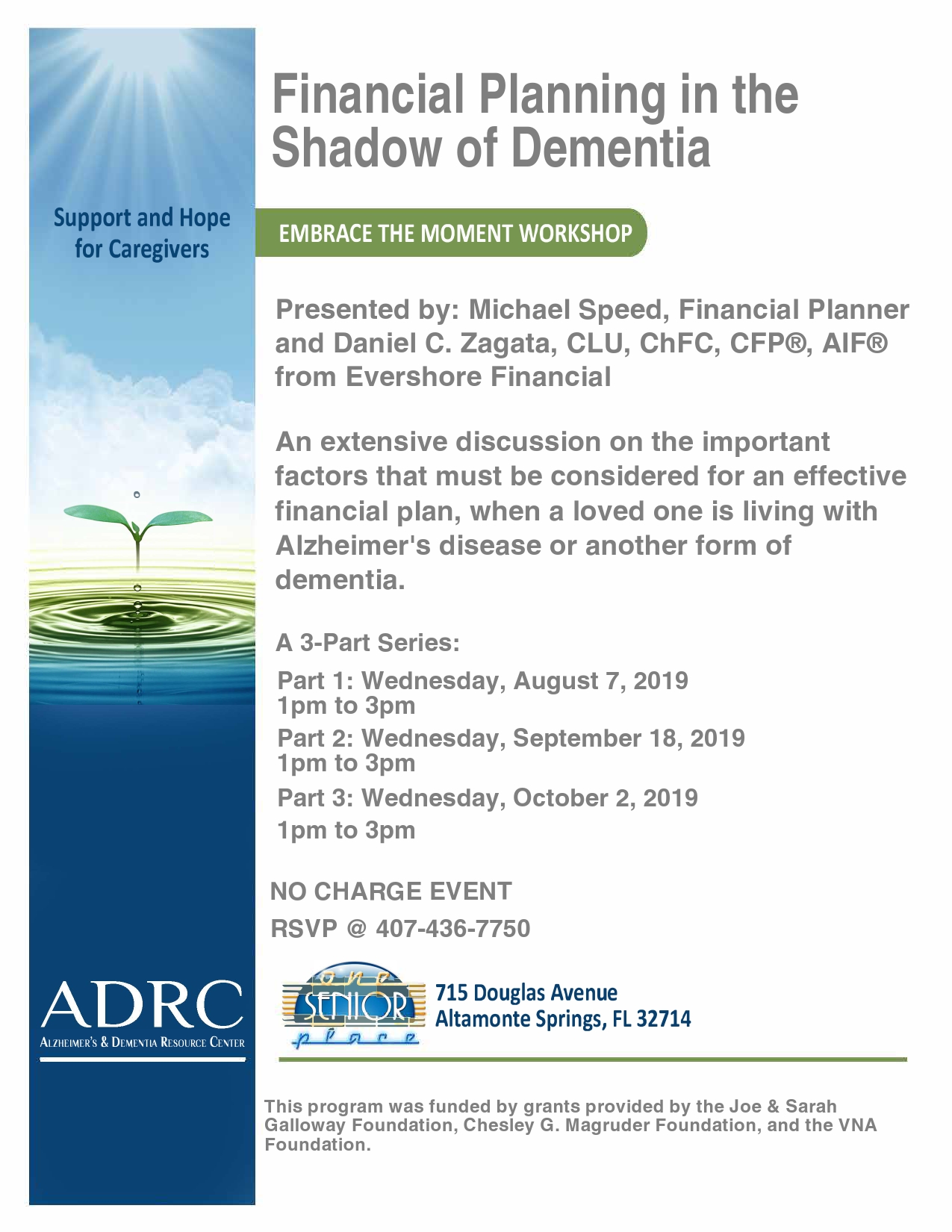 Part 2 - Financial Planning in the Shadow of Dementia