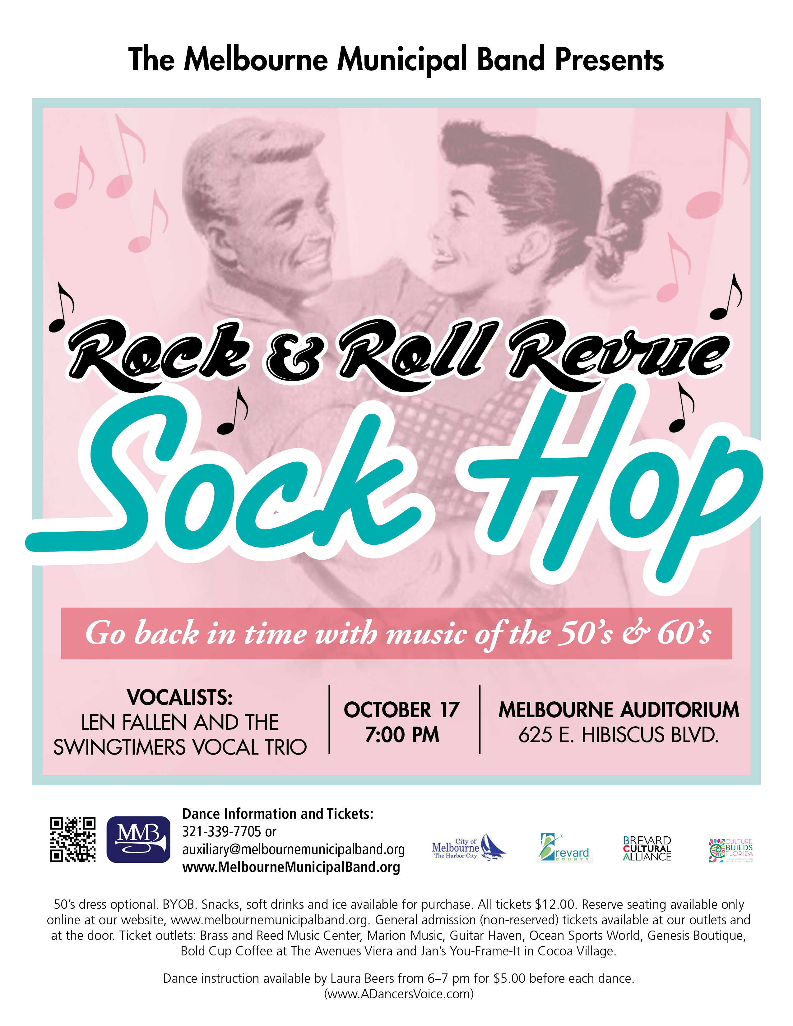 Sock Hop presented by The Melbourne Municipal Band