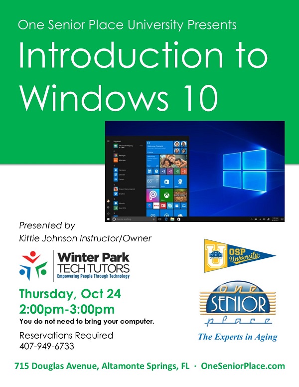 Introduction to Windows 10