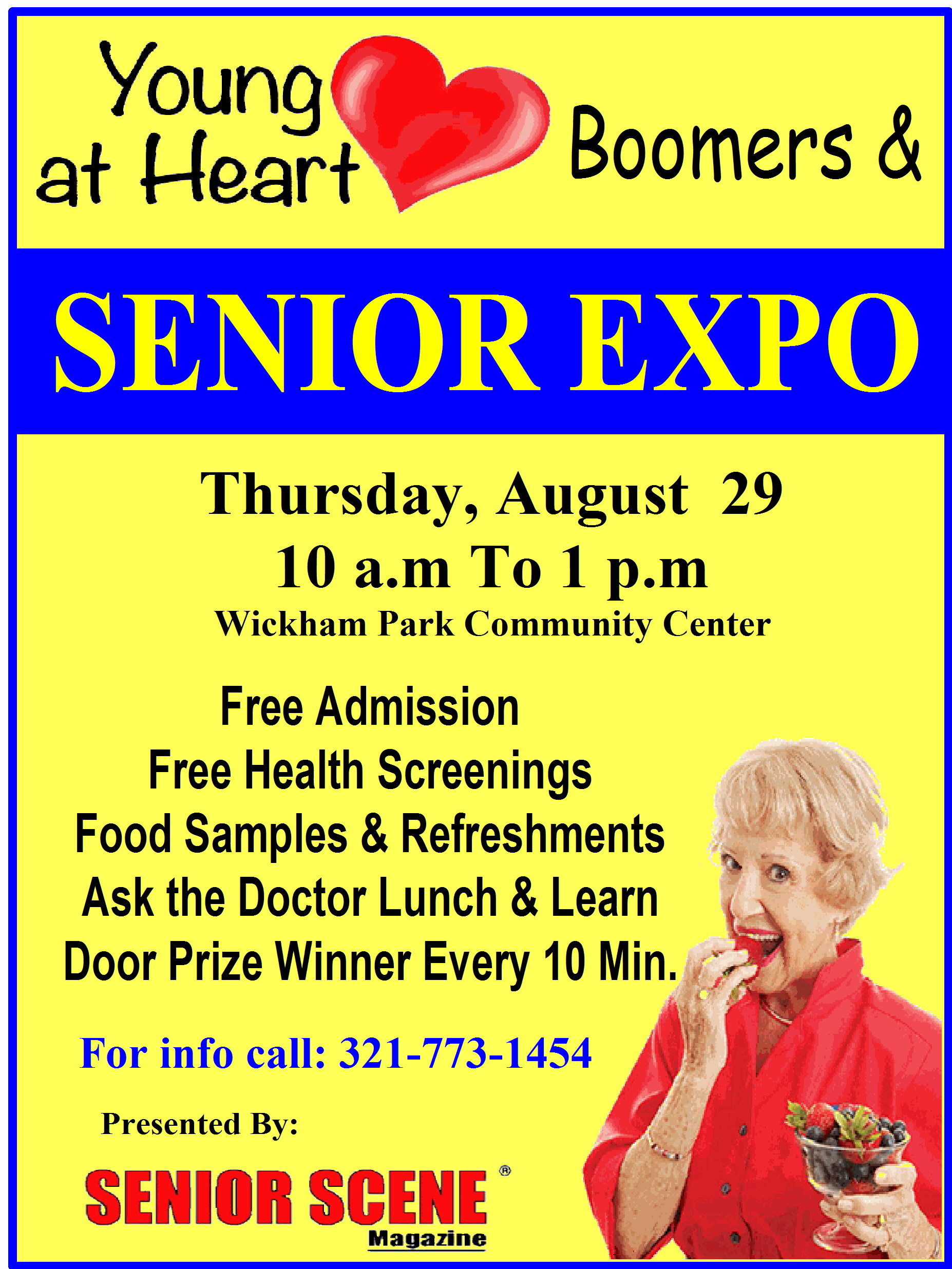 Young at Heart Boomers & Senior Expo presented by Senior Scene Magazine