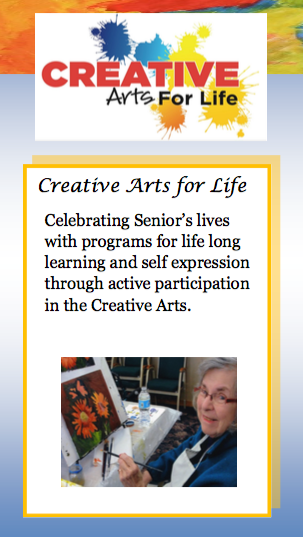 Creative Arts for Life Seniors Art Class