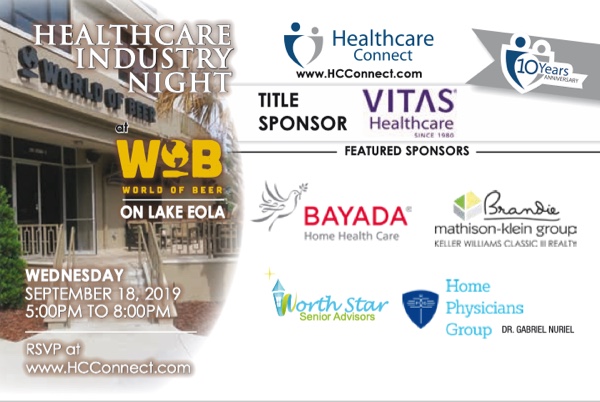 Healthcare Industry Night 10 Year Anniversary