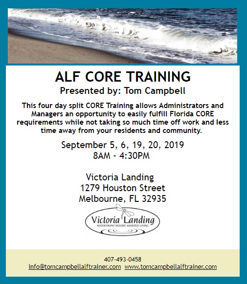 ALF Core Training at Victoria Landing
