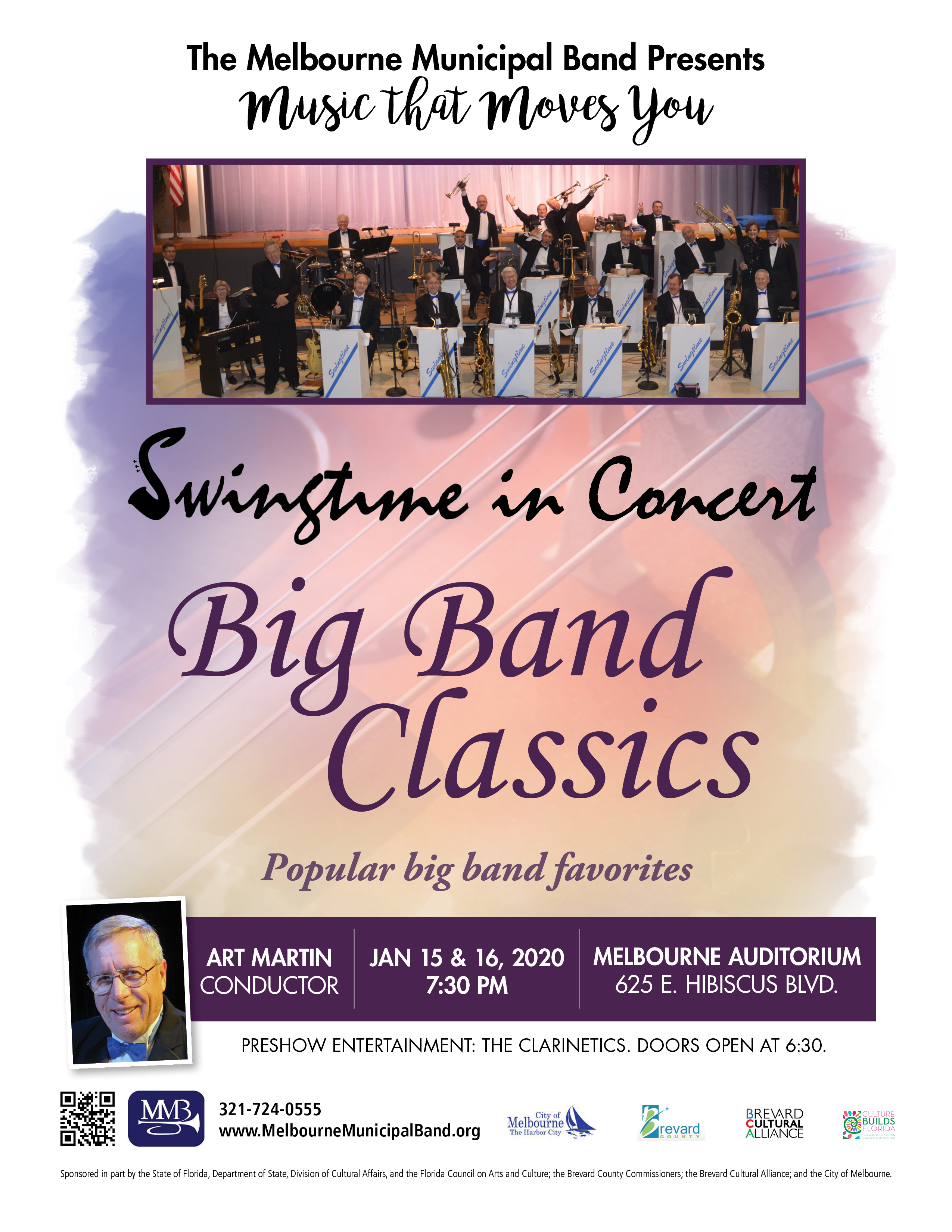 Big Band Classics presented by The Melbourne Municipal Band