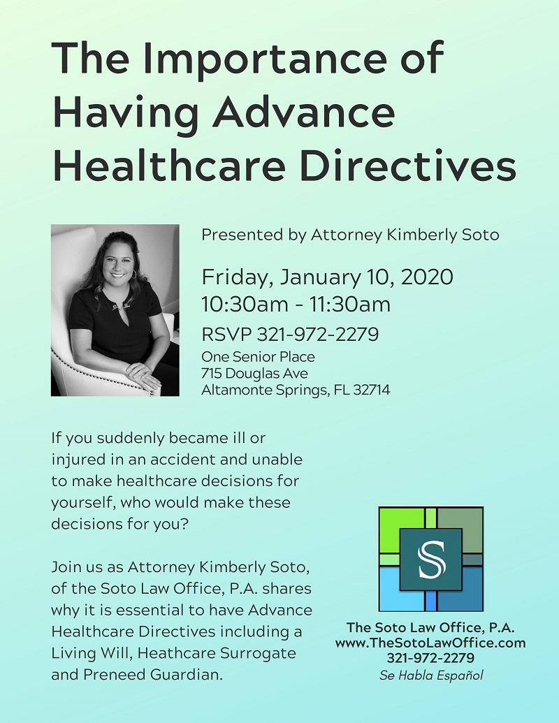 The Importance of Having Advance Healthcare Directives