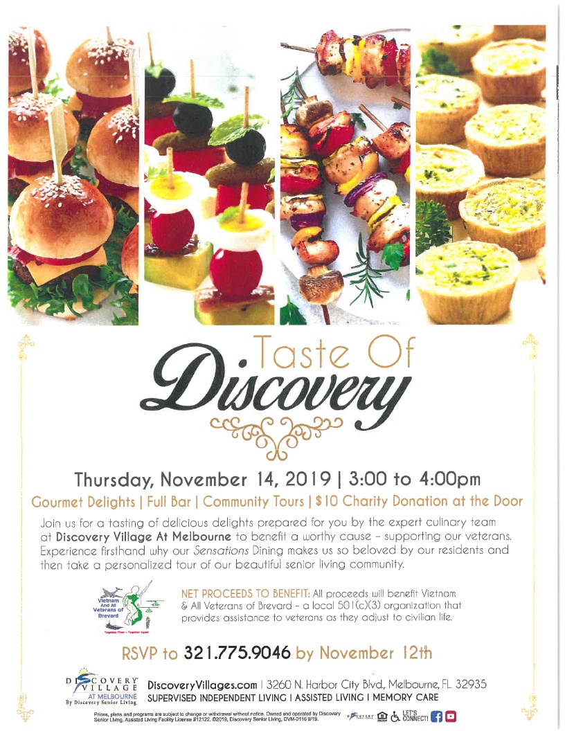 'Taste of Discovery' Charity Event at Discovery Village at Melbourne