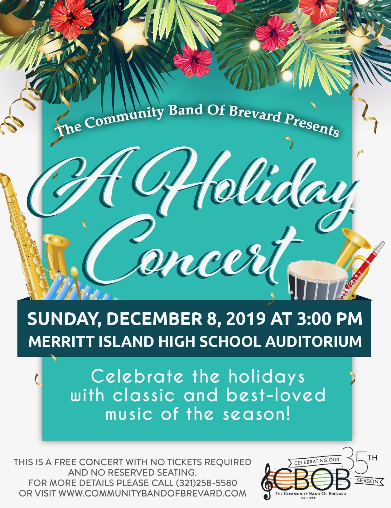 Band's 'Holiday Concert' an Annual Favorite