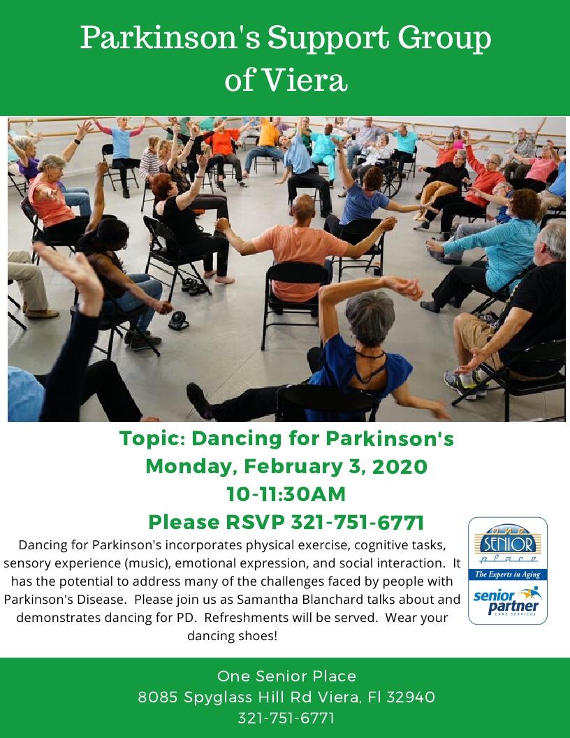 Parkinson's Support Group of Viera - Dancing for Parkinson's