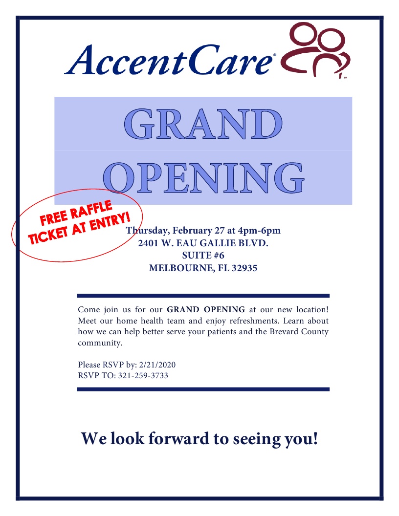 AccentCare Grand Opening!