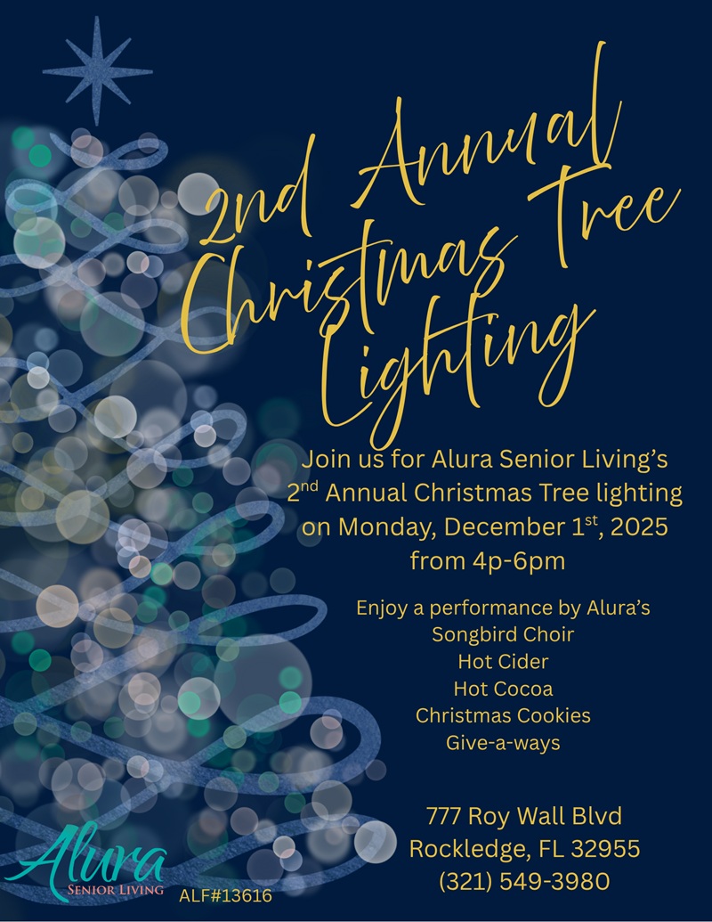 2nd Annual Christmas Tree Lighting at Alura Senior Living