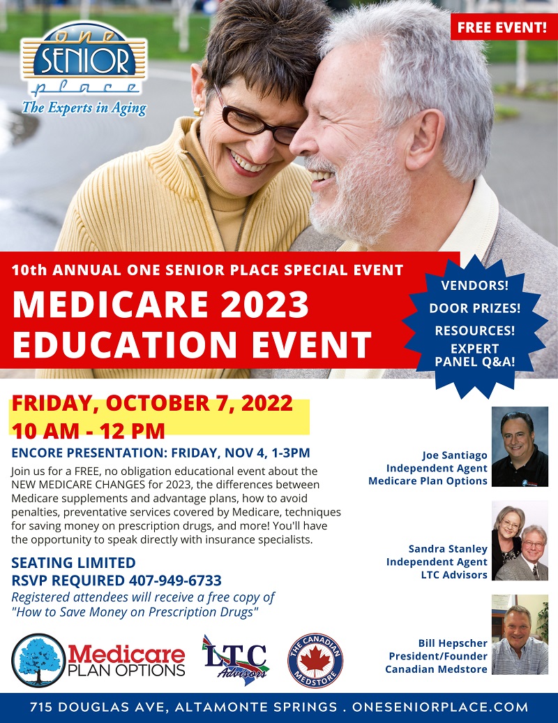 SPECIAL EVENT: 10th Annual Medicare Education Event 2023