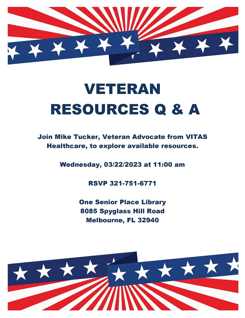 Veteran Resources Q & A, VITAS Healthcare