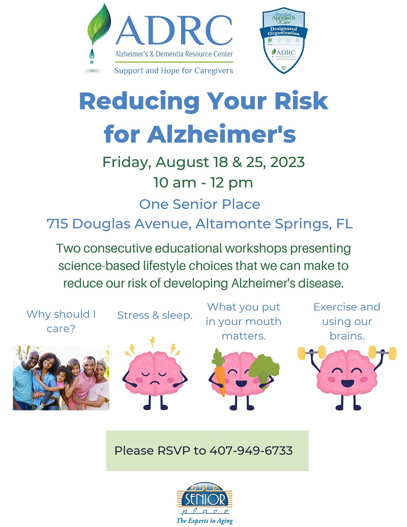 Reducing Your Risk for Alzheimer's