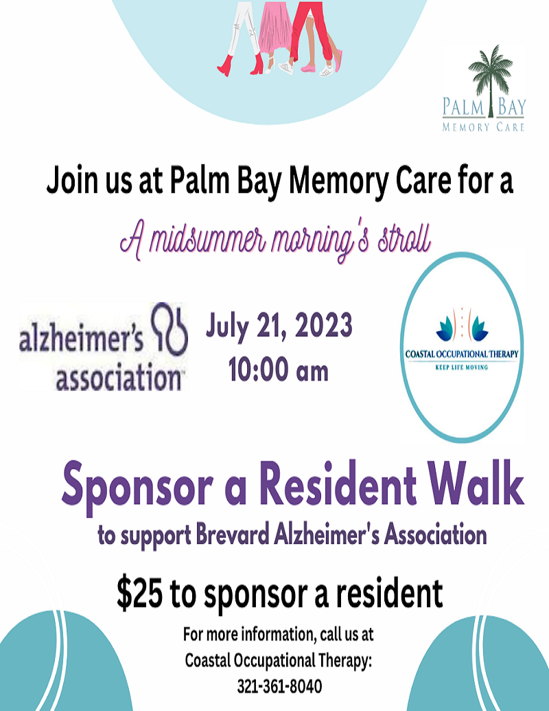 Morning Stroll @ Palm Bay Memory Care