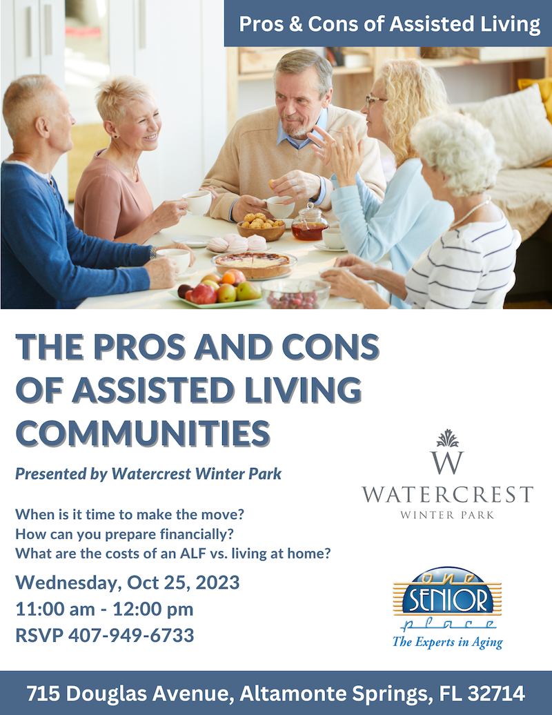 The Pros and Cons of Assisted Living Communities