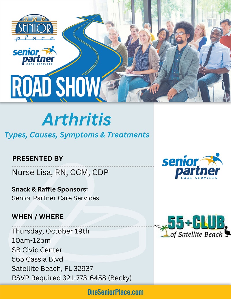 "Arthritis" Types, Causes, Symptoms & Treatments Road Show w/ Nurse Lisa
