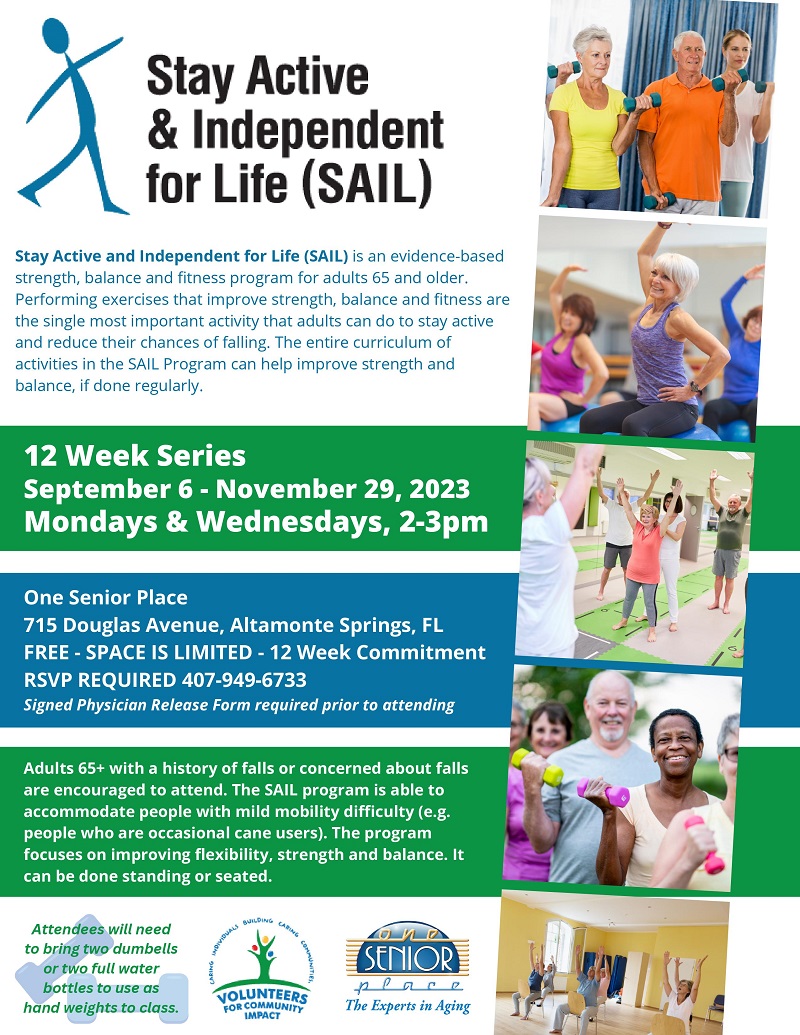 FREE Stay Active & Independent for Life Fitness Class
