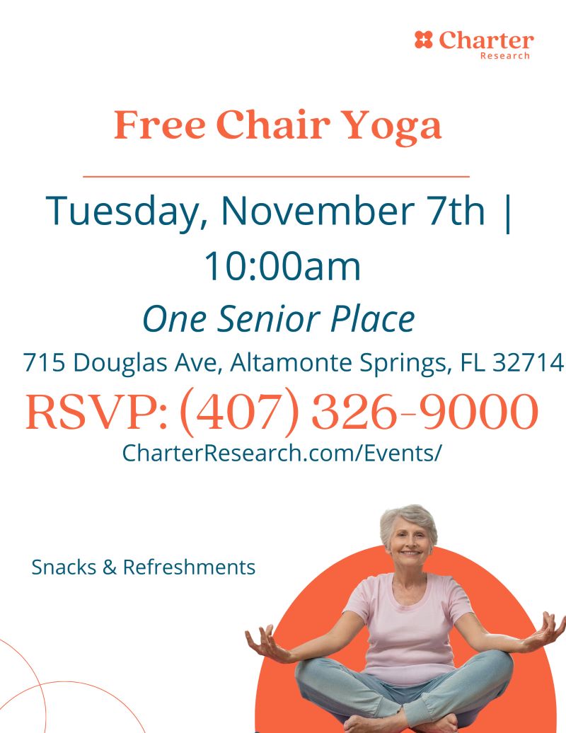 Free Chair Yoga with Charter Research