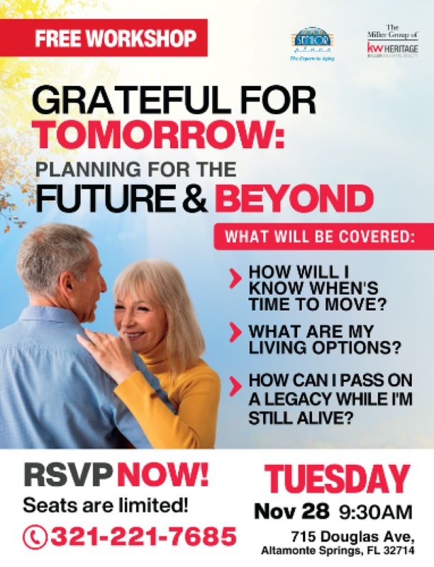 Grateful for Tomorrow: Planning for the Future & Beyond by The Miller Group