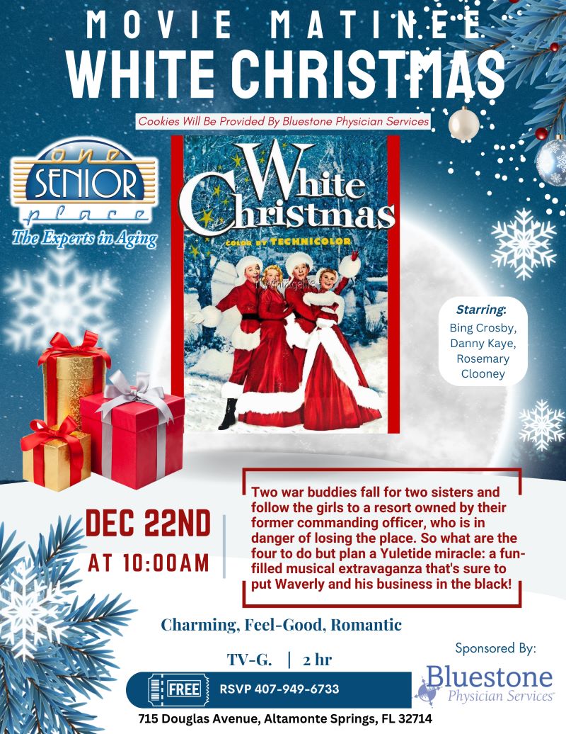 Holiday Movie Classic: White Christmas
