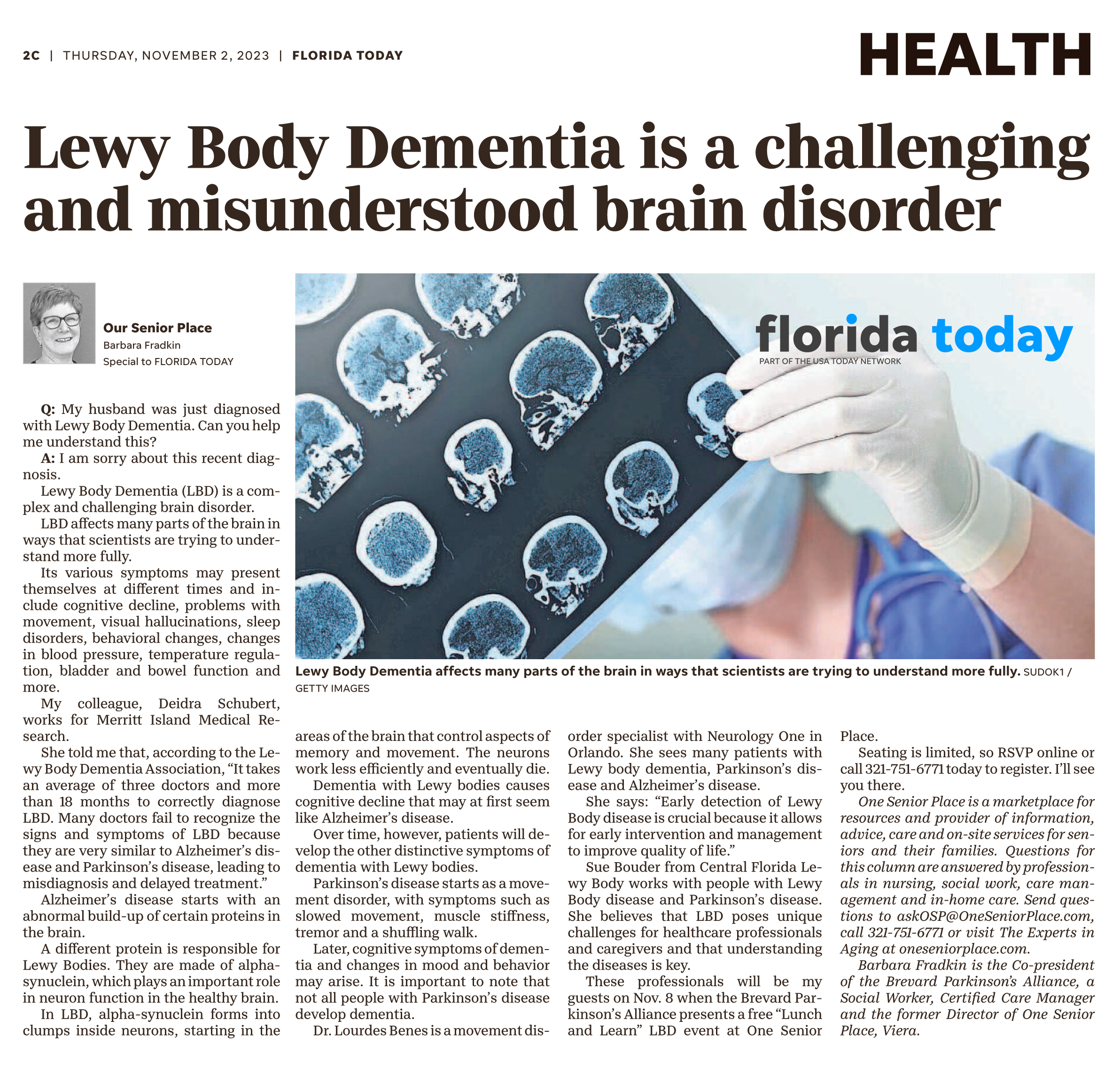 Lewy Body Dementia (LBD): What It Is, Symptoms & Treatment