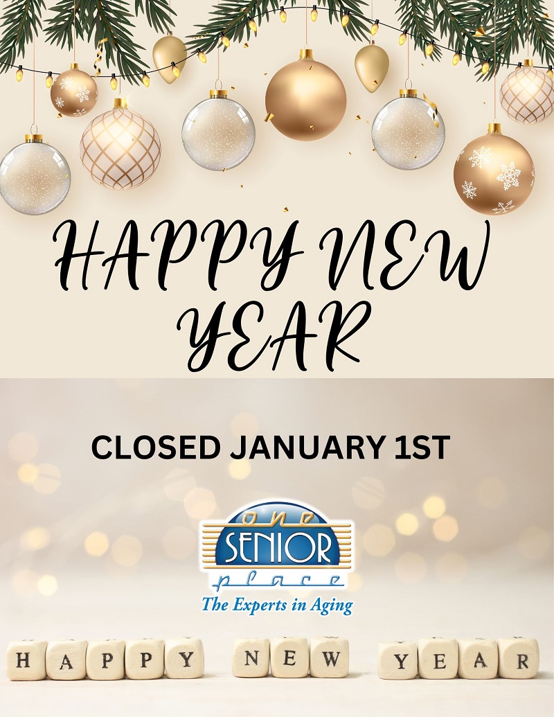 CLOSED FOR NEW YEARS DAY!