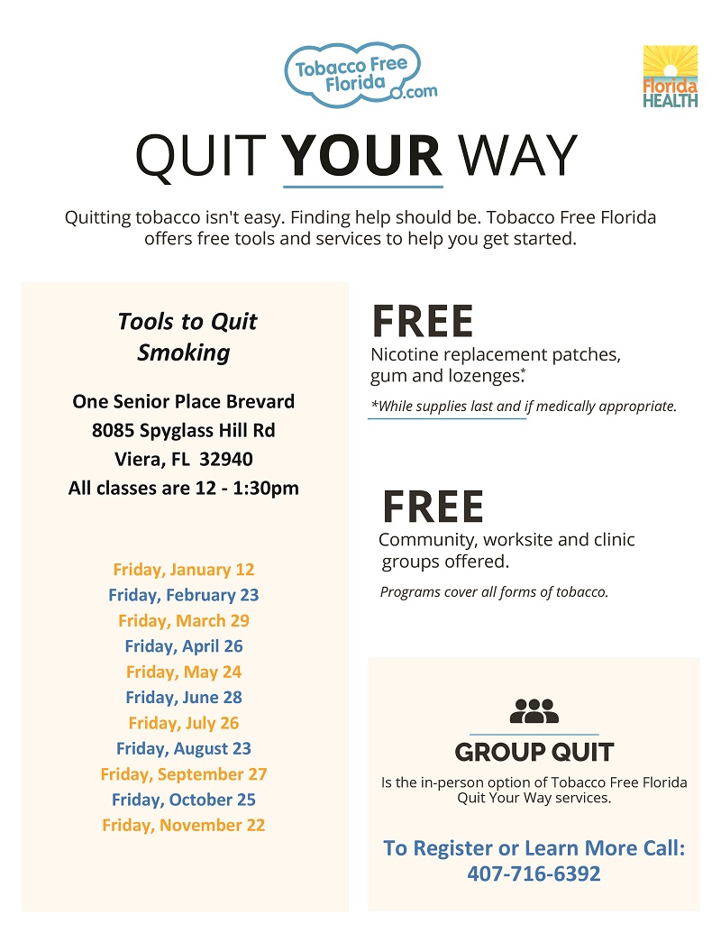Quit Your Way by Tobacco Free Florida