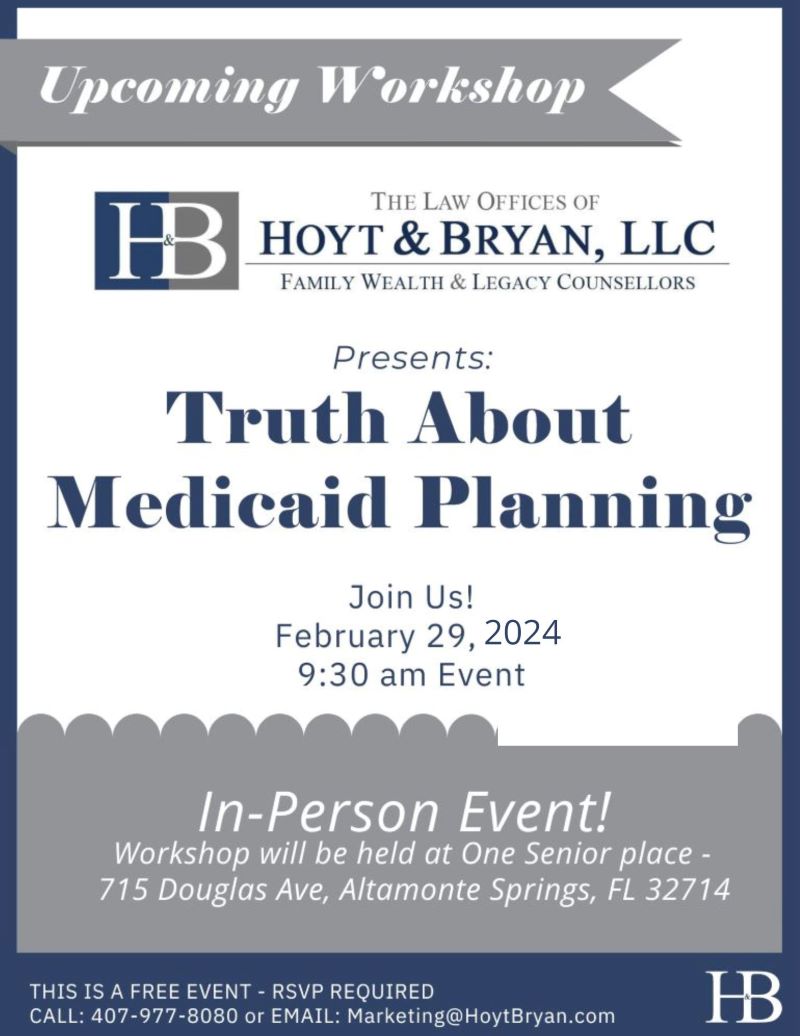 Truth About Medicaid Planning