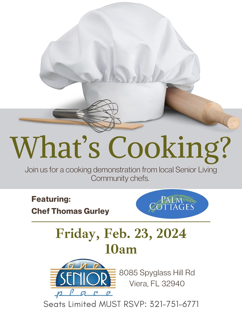 What's Cooking? Cooking Demo Series