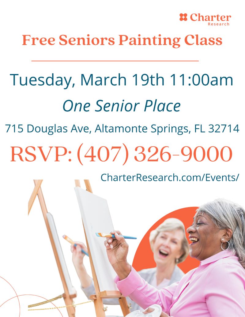 Free Seniors Painting Class