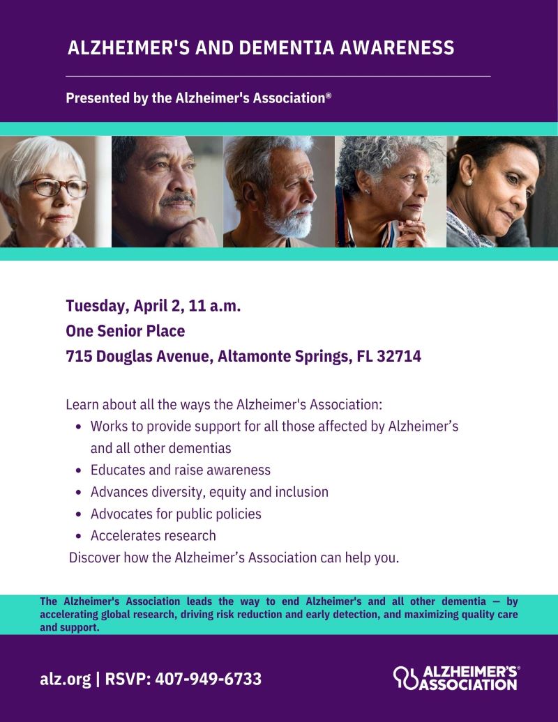 Alzheimer's & Dementia Awareness