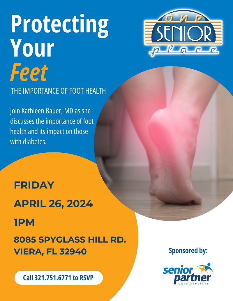 Protecting Your Feet: The Importance of Foot Health presented by Kathleen Bauer, MD
