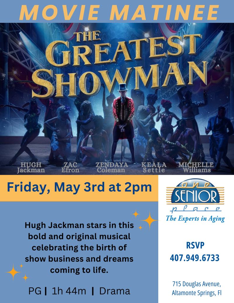 Movie Matinee: The Greatest Showman