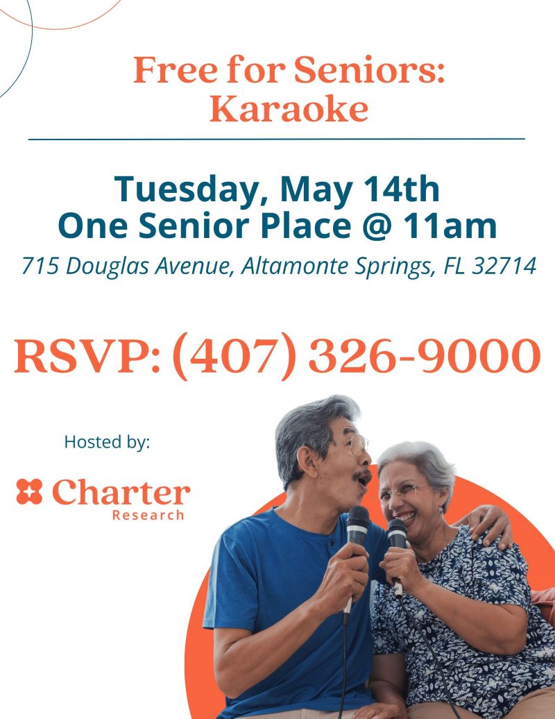 Free for Seniors: Karaoke