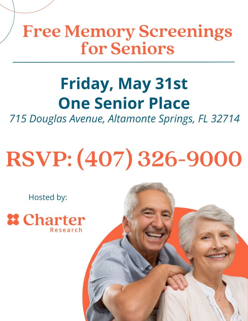 Free Memory Screenings for Seniors
