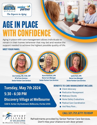 Age In Place With Confidence Panel