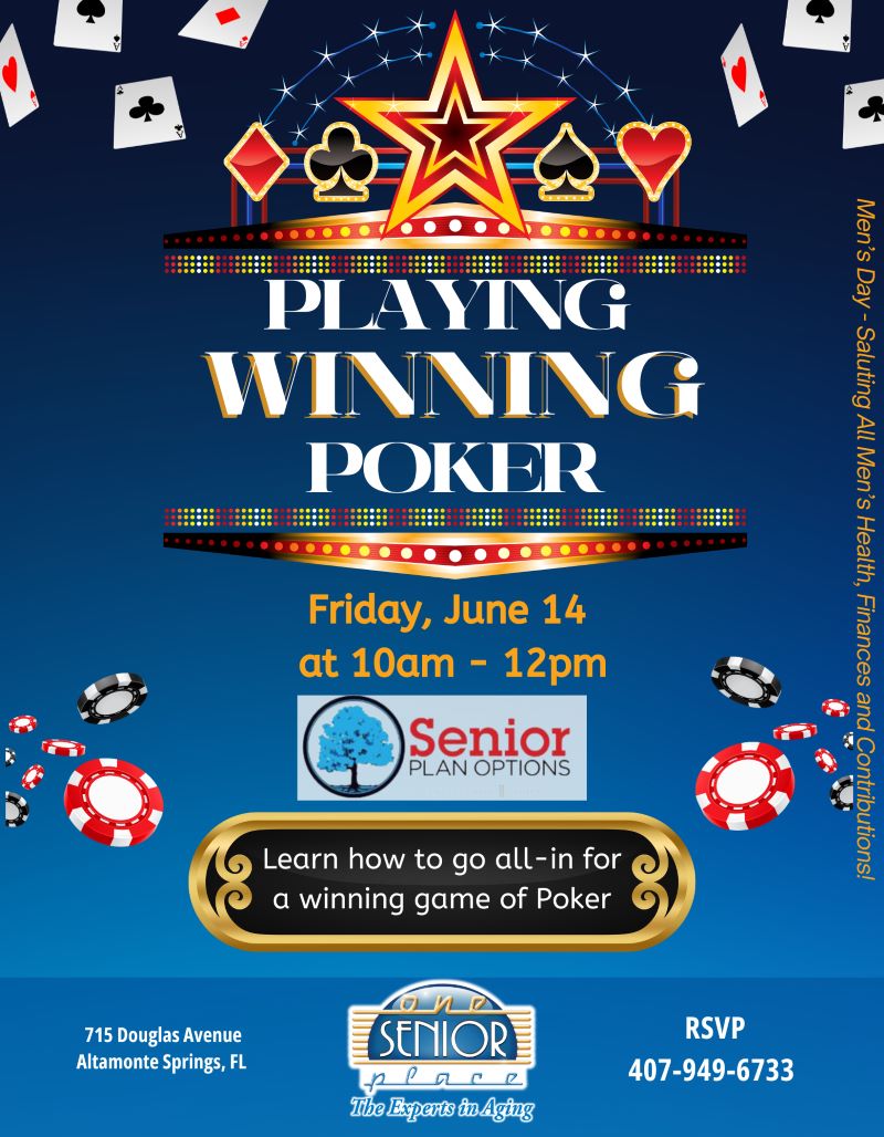 Play Winning Poker - Men's Day