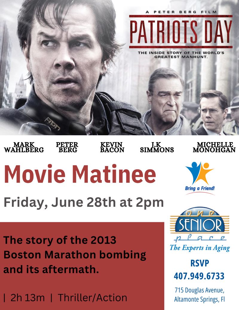 Movie Matinee: Patriots Day