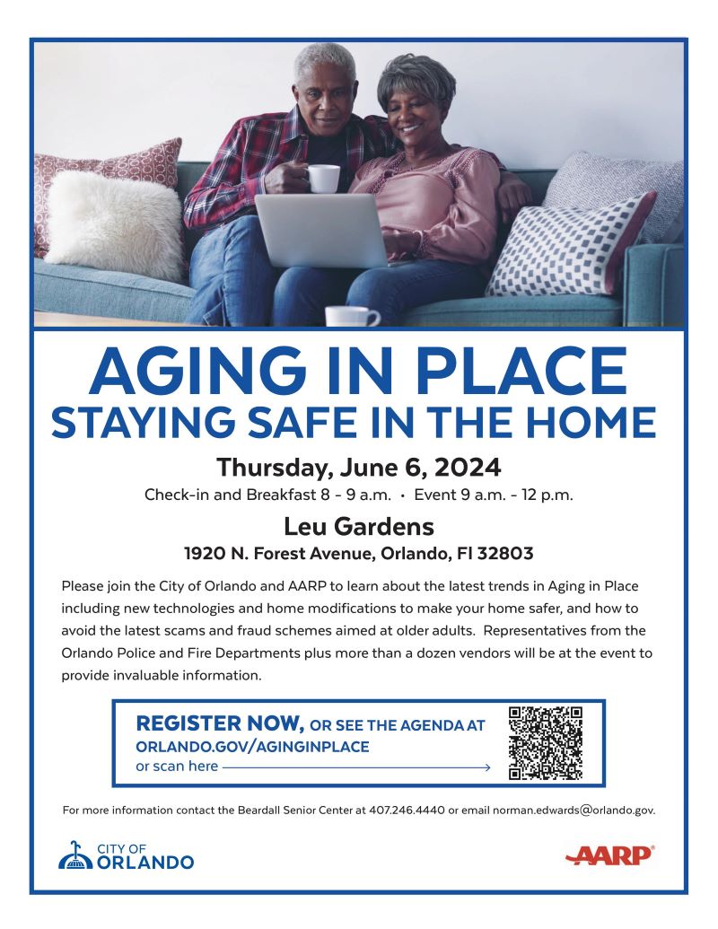Aging in Place- Staying Safe in the Home