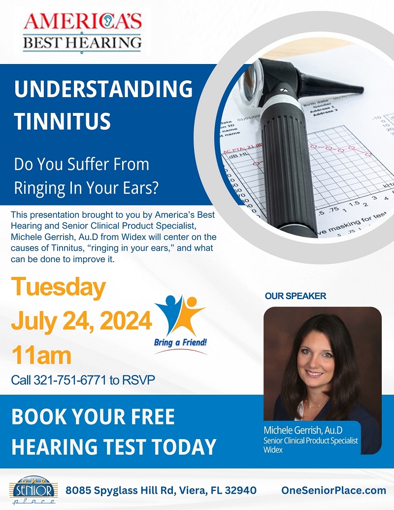 Understanding Tinnitus Lunch & Learn presented by America's Best Hearing