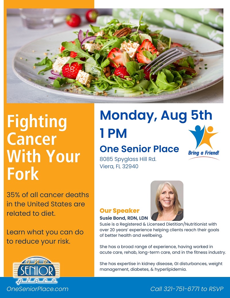 Dietician Series: Fighting Cancer With Your Fork