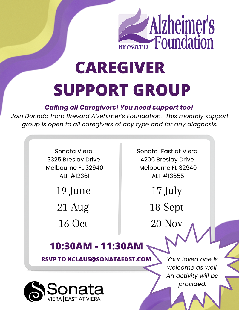 Caregiver Support Group at Sonata Viera