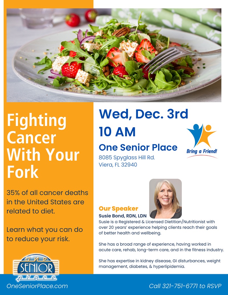 Fighting Cancer With Your Fork