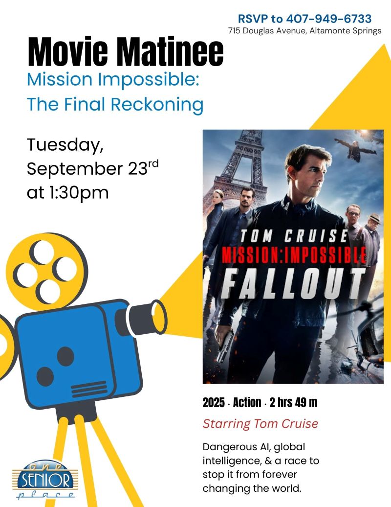 Movie Matinee: Mission Impossible