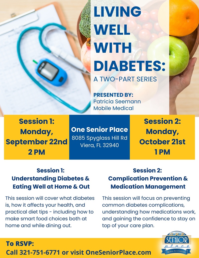 Living Well With Diabetes: Understanding Diabetes & Eating Well at Home & Out