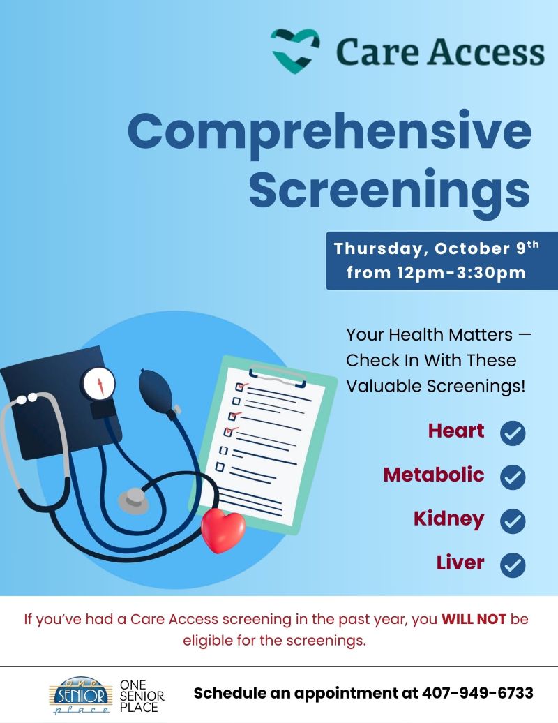 Comprehensive Screenings