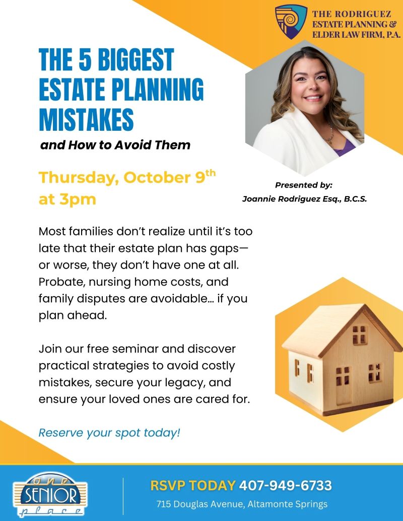 The 5 Biggest Estate Planning Mistakes and How to Avoid Them