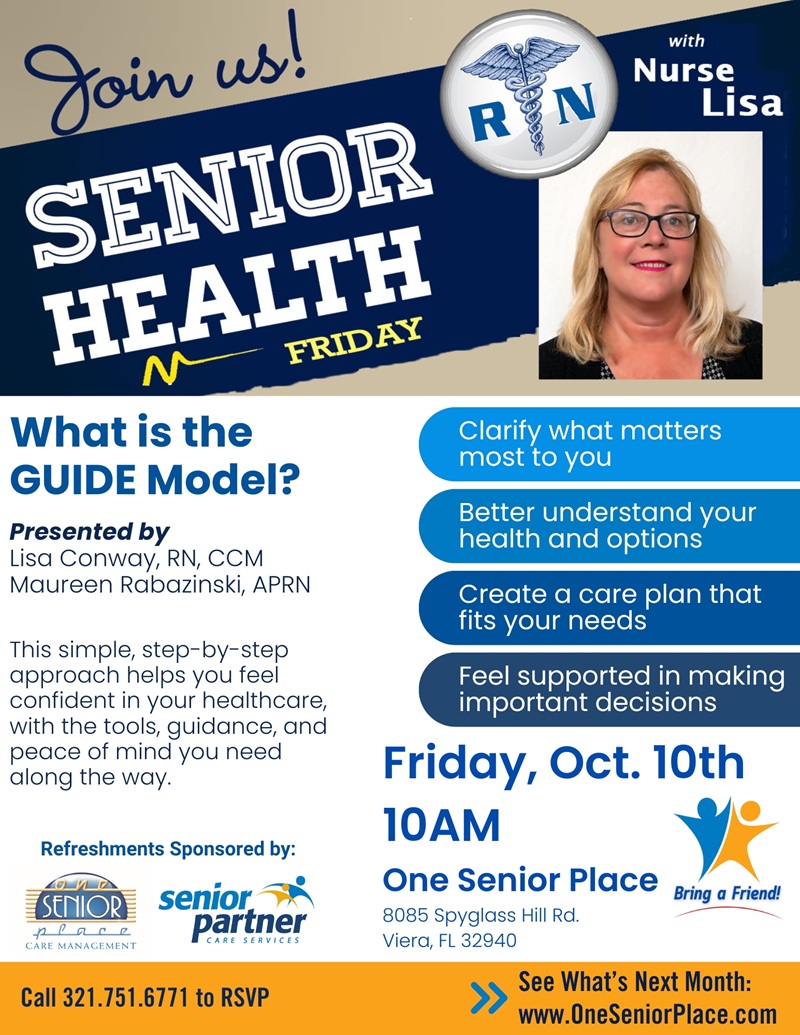 Senior Health Friday With Nurse Lisa - What is the GUIDE Model?