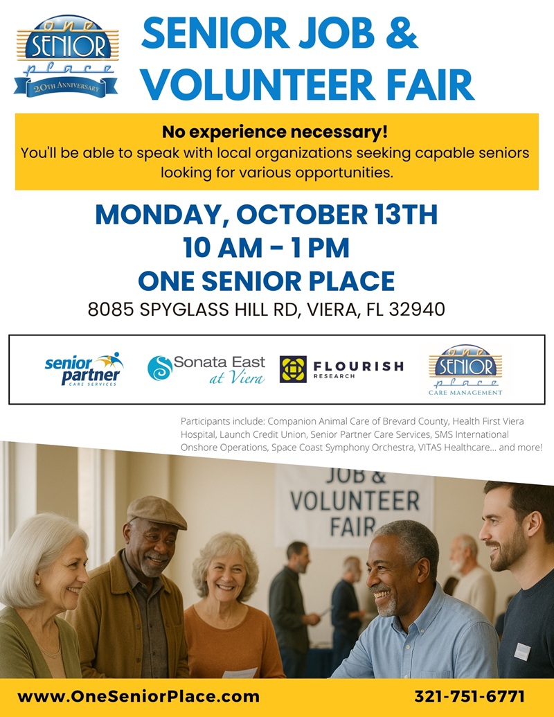 Senior Job and Volunteer Fair