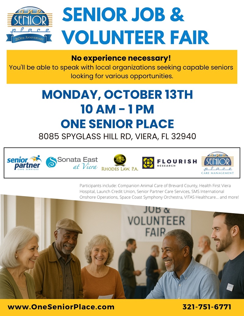 Senior Job and Volunteer Fair